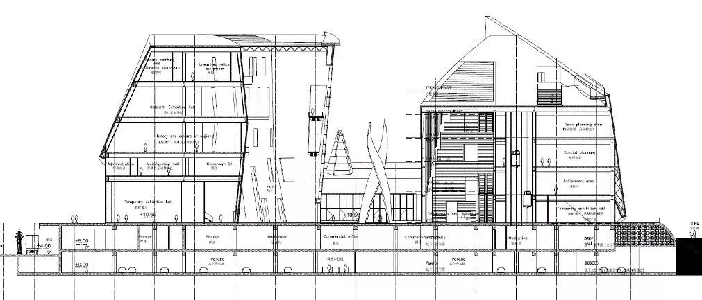 苏州湾文化中心 | 太湖之滨的“双飘带”建筑诗篇-51
