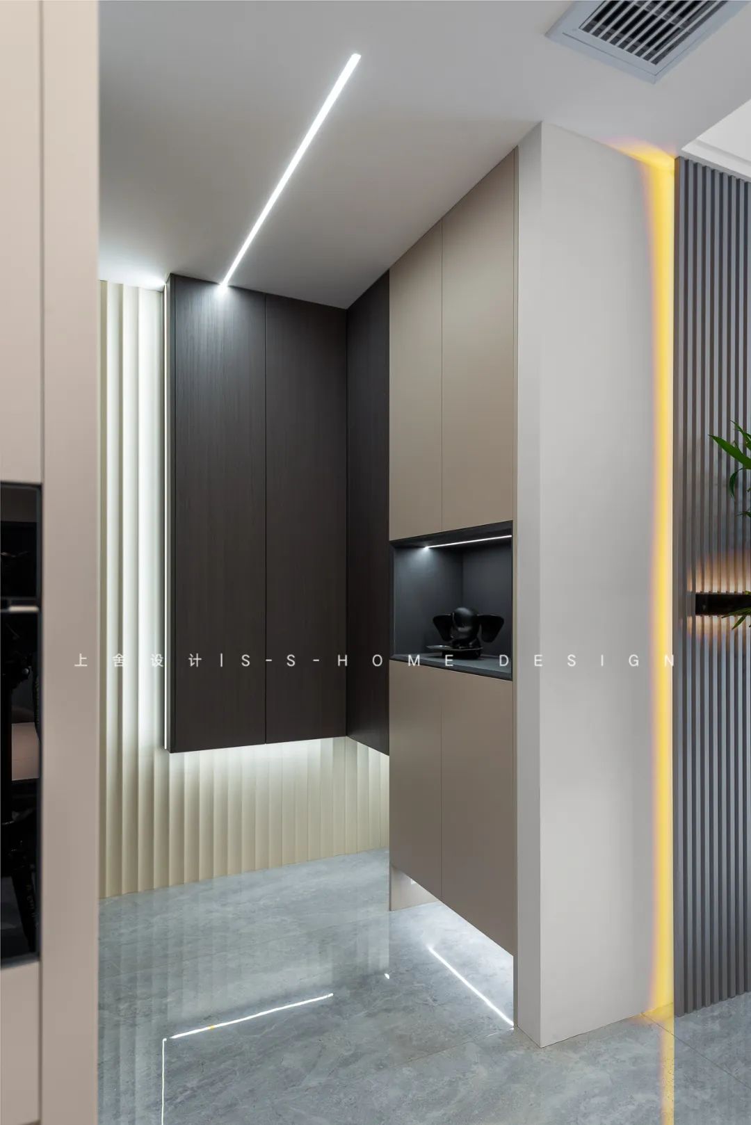 十里桃源舒适三室住宅设计丨上舍设计-14