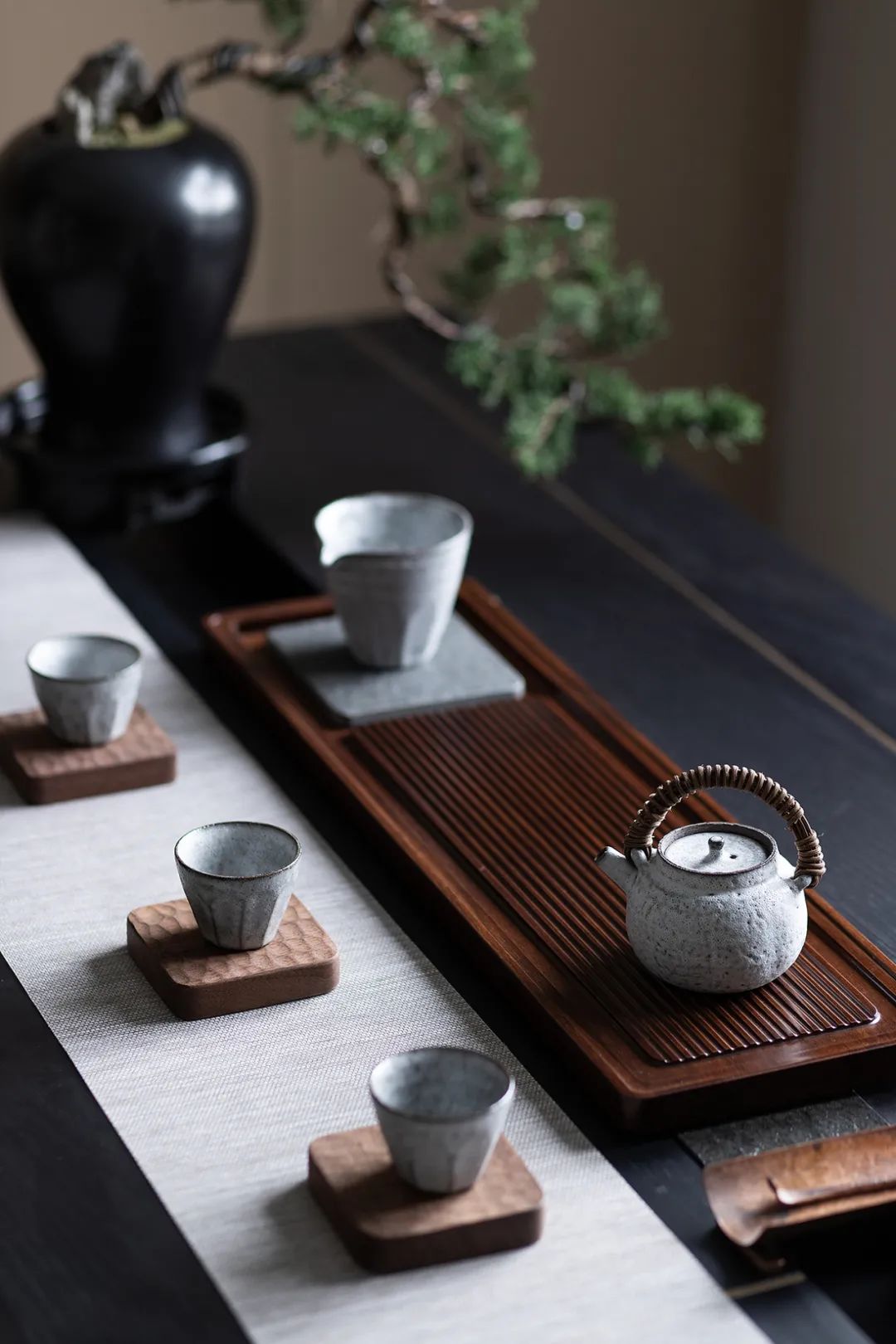 暖色调东方美学打造灵动温馨空间丨其境设计-32