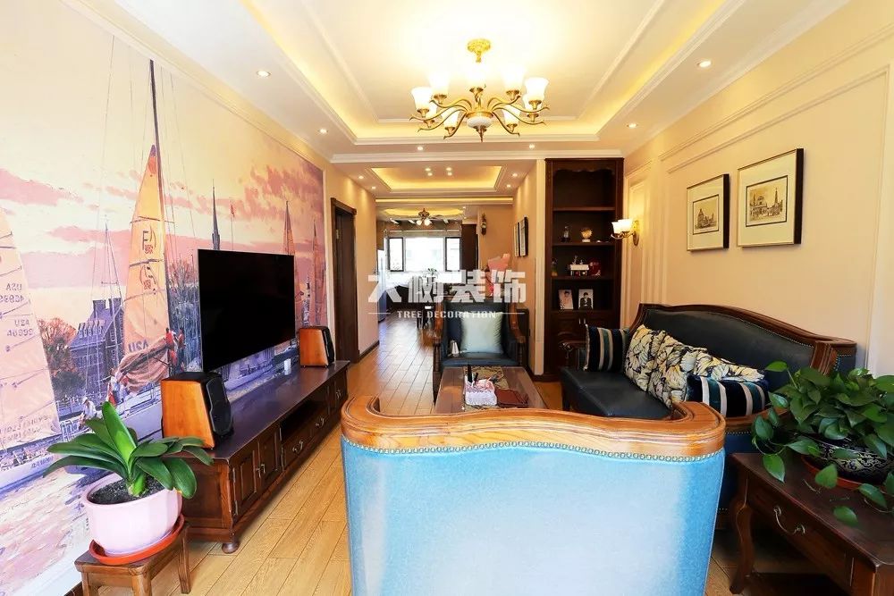 钻石湾美式新家,温馨高雅生活空间-15