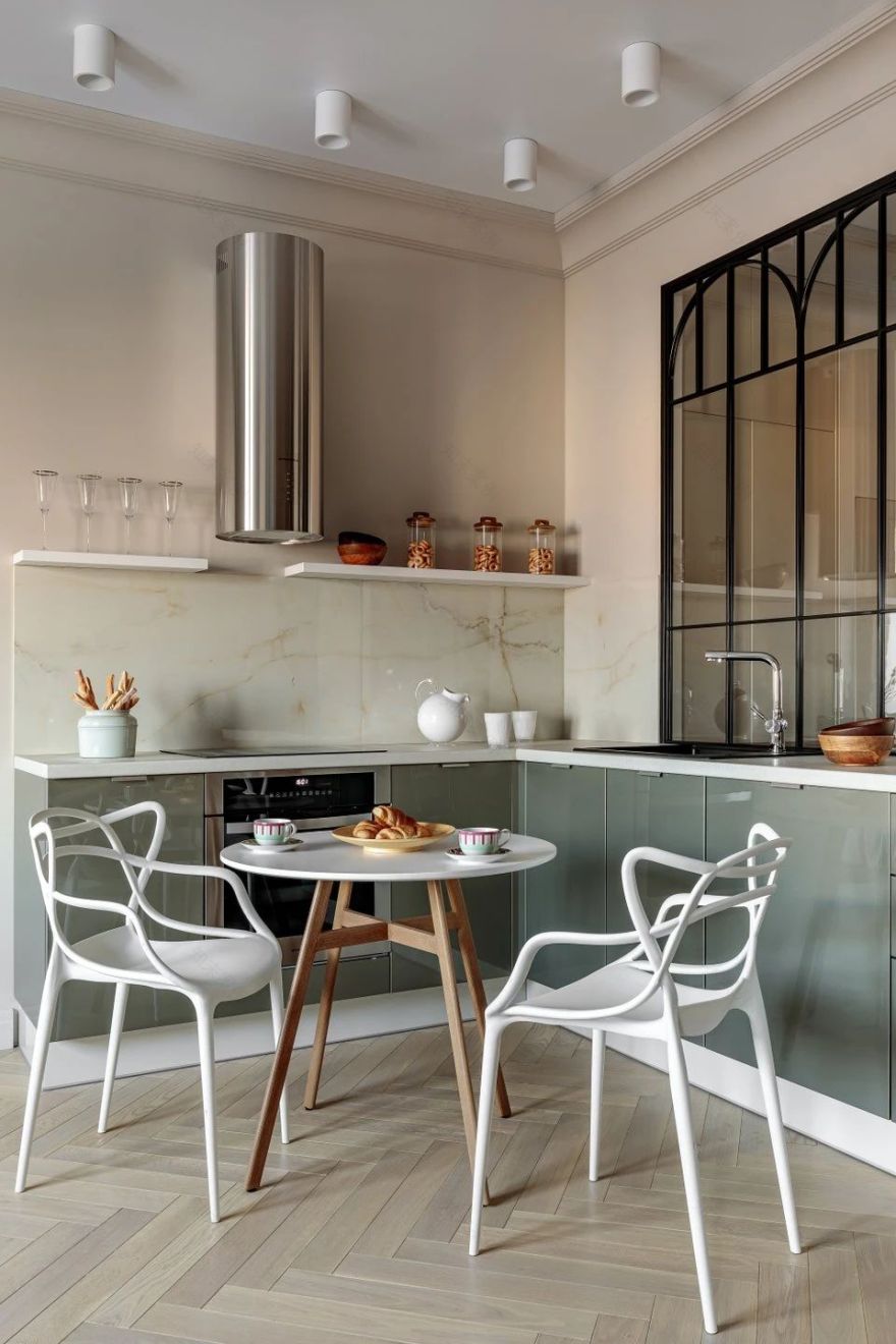 女生独居 51㎡公寓设计丨Olga Shumkina-19