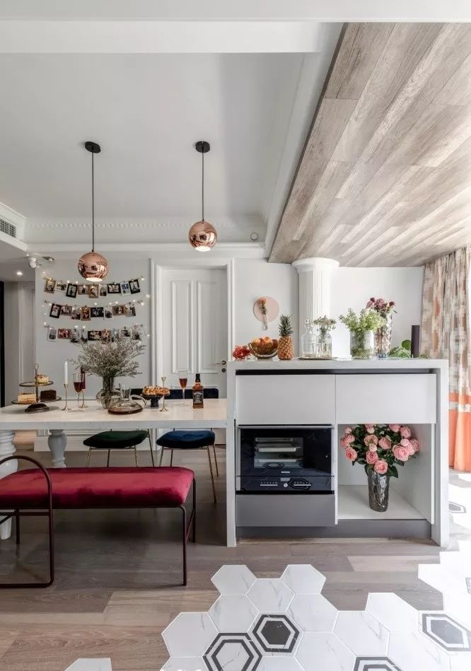 124㎡水瓶座潮流混搭家居，演绎现代法式浪漫生活-25