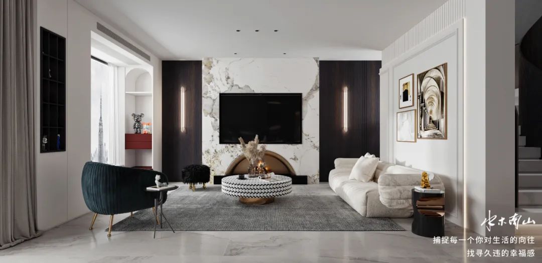 碧桂园 150㎡美式私宅丨瑞安水木南山-10