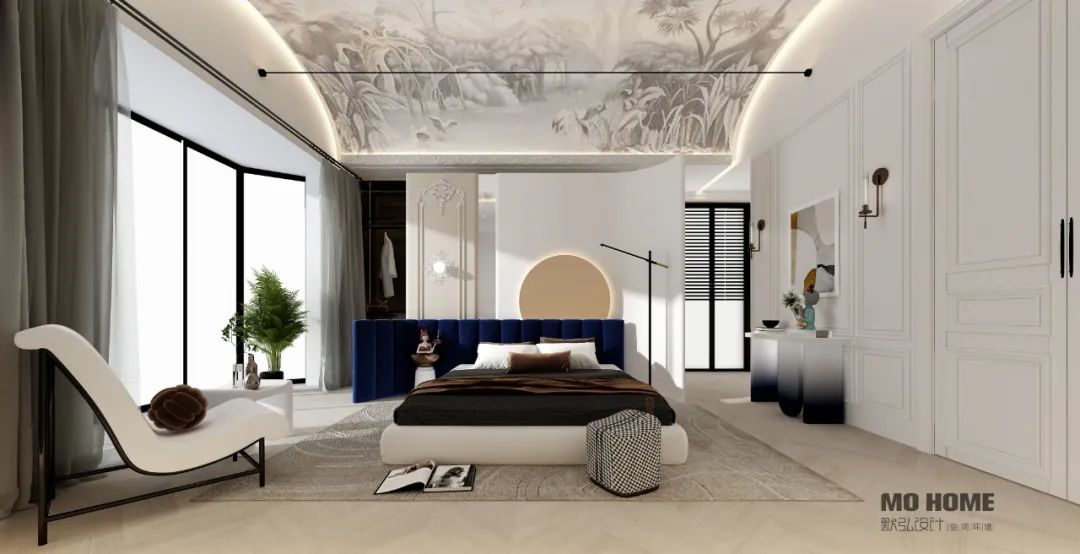 天津·武清尚清湾法式轻奢别墅丨中国天津丨默弘设计-47