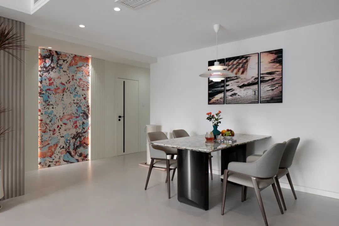 127㎡现代简约质感生活空间-22