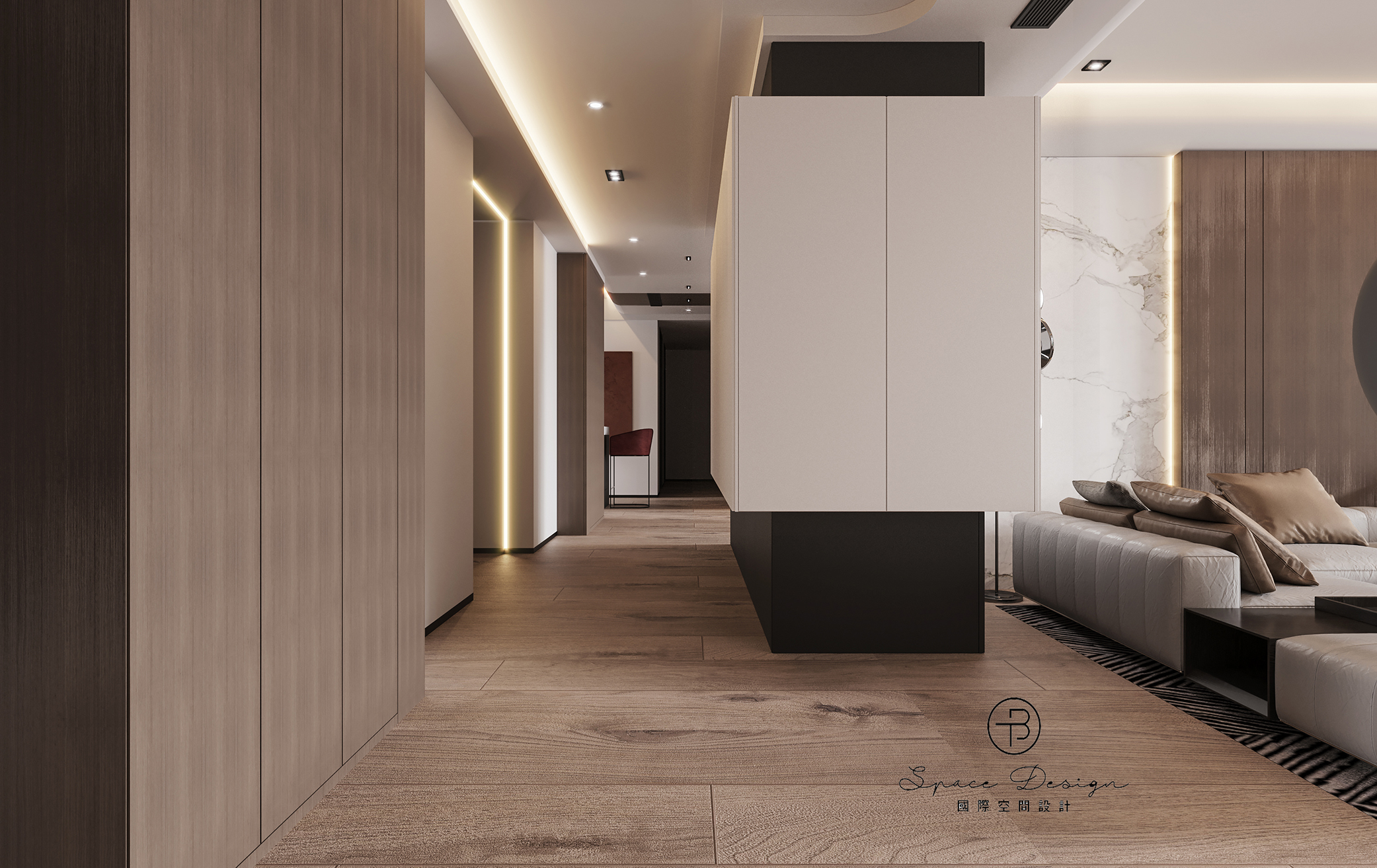 野蛮生长 · 现代极简风家居设计丨T·B 国际空间设计-32