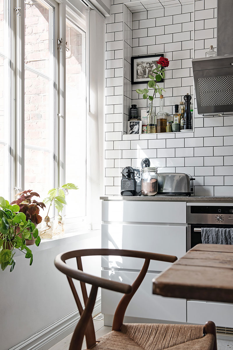 黄色魅力 | 瑞典 52 平米创意小公寓-4