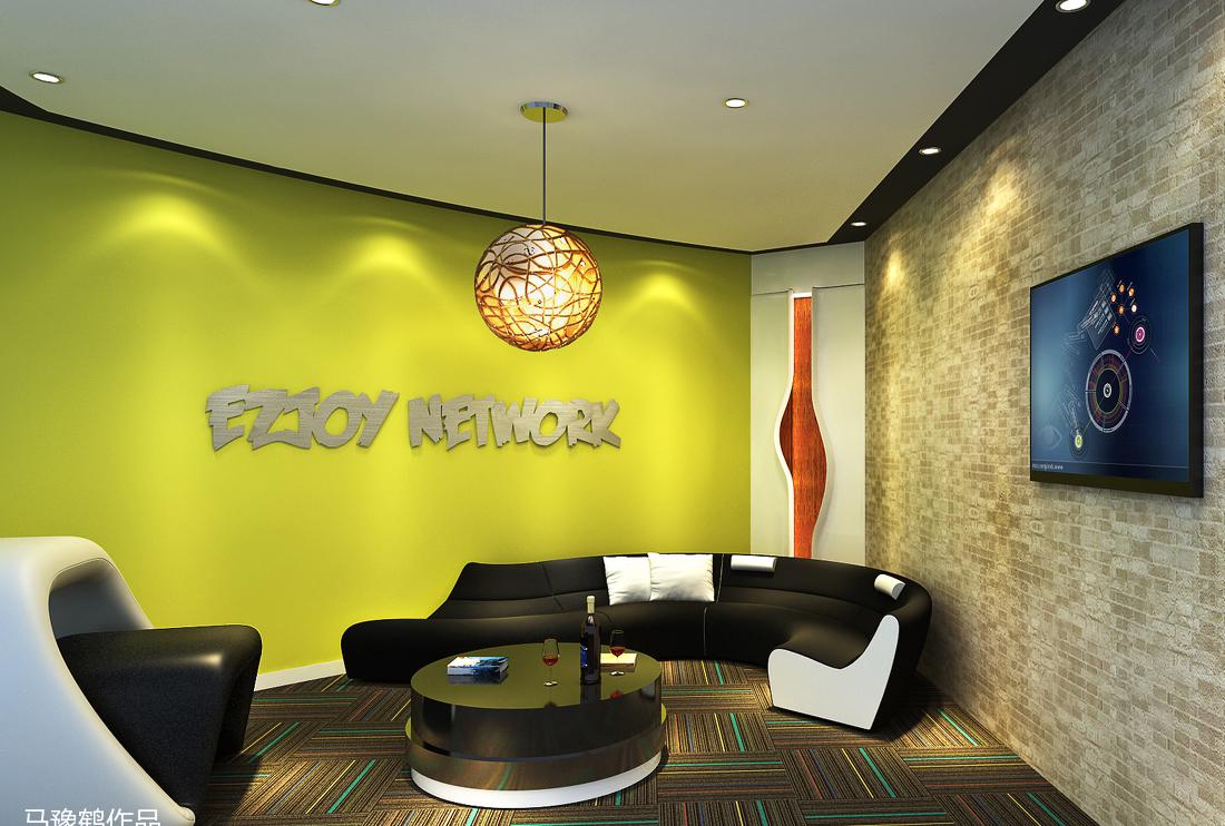 乐航网络简约办公室设计-6