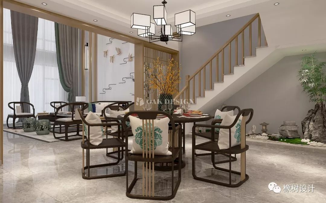 新中式风格的家，融合传统与现代的东方美学-30