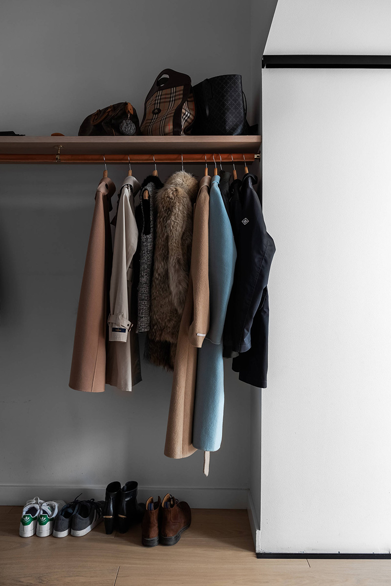 斯德哥尔摩 43 平米开放式公寓，设计巧藏卧室-11