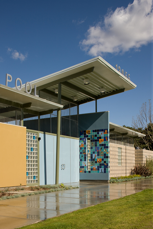 企业泳池和浴室丨美国洛杉矶丨The SLAM Collaborative-16