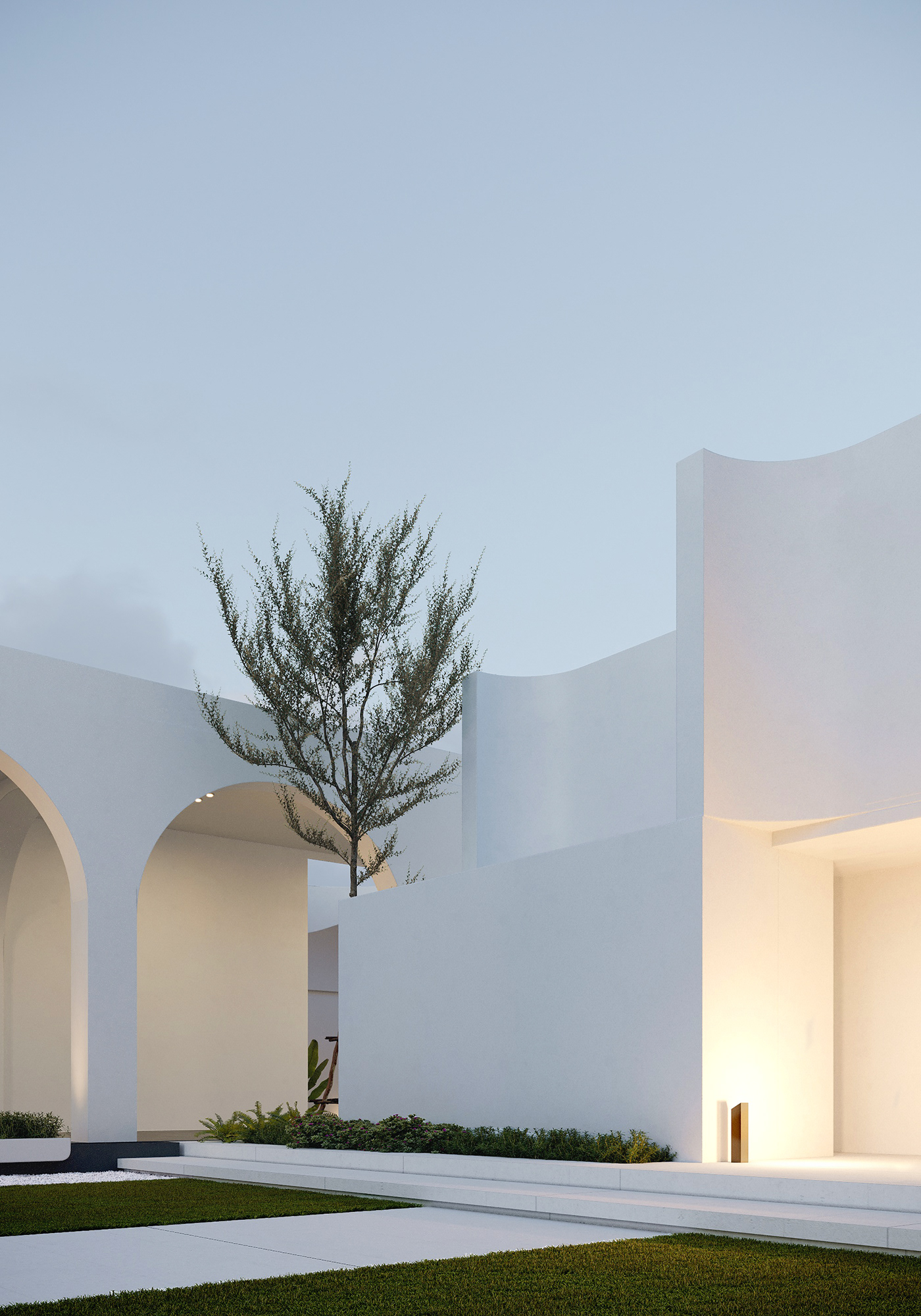 黎明婚礼场地概念丨PHTAA Living Design-8