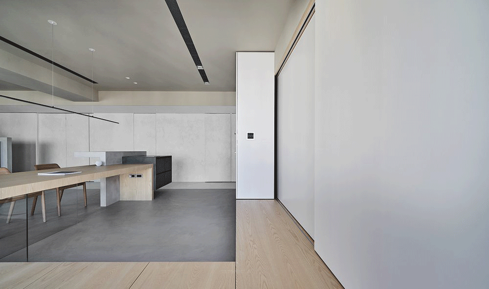 客厅变成大“广场”，139㎡可开可关的超大空间 | 虫点子新作-74