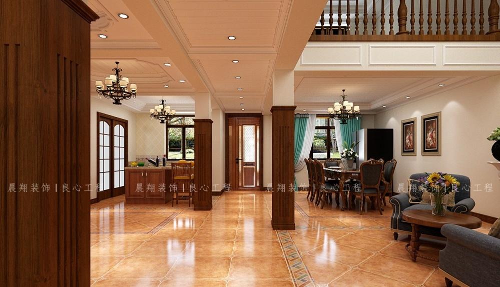 澜溪园欧式两居室，温馨华丽尽显设计美感-0