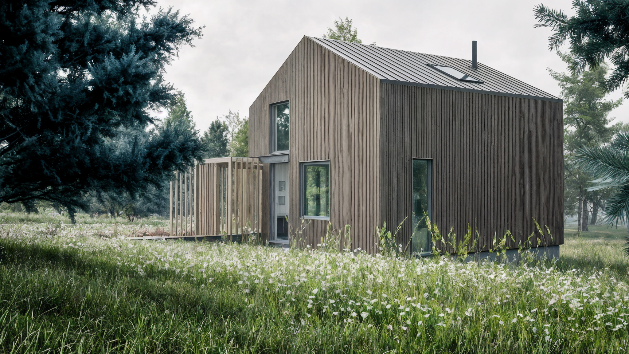 Frame residential building in Minsk region自建房-4