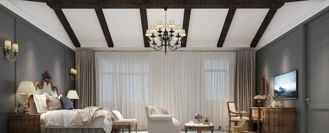 
苏州子时别墅装饰-豪门府邸美式风格 -8