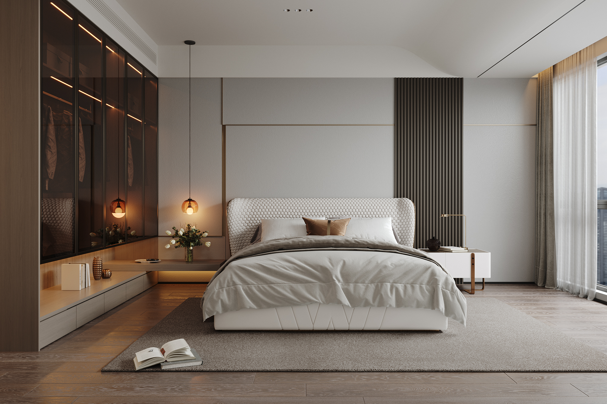 临雅奢意空间韵味办公空间设计-22