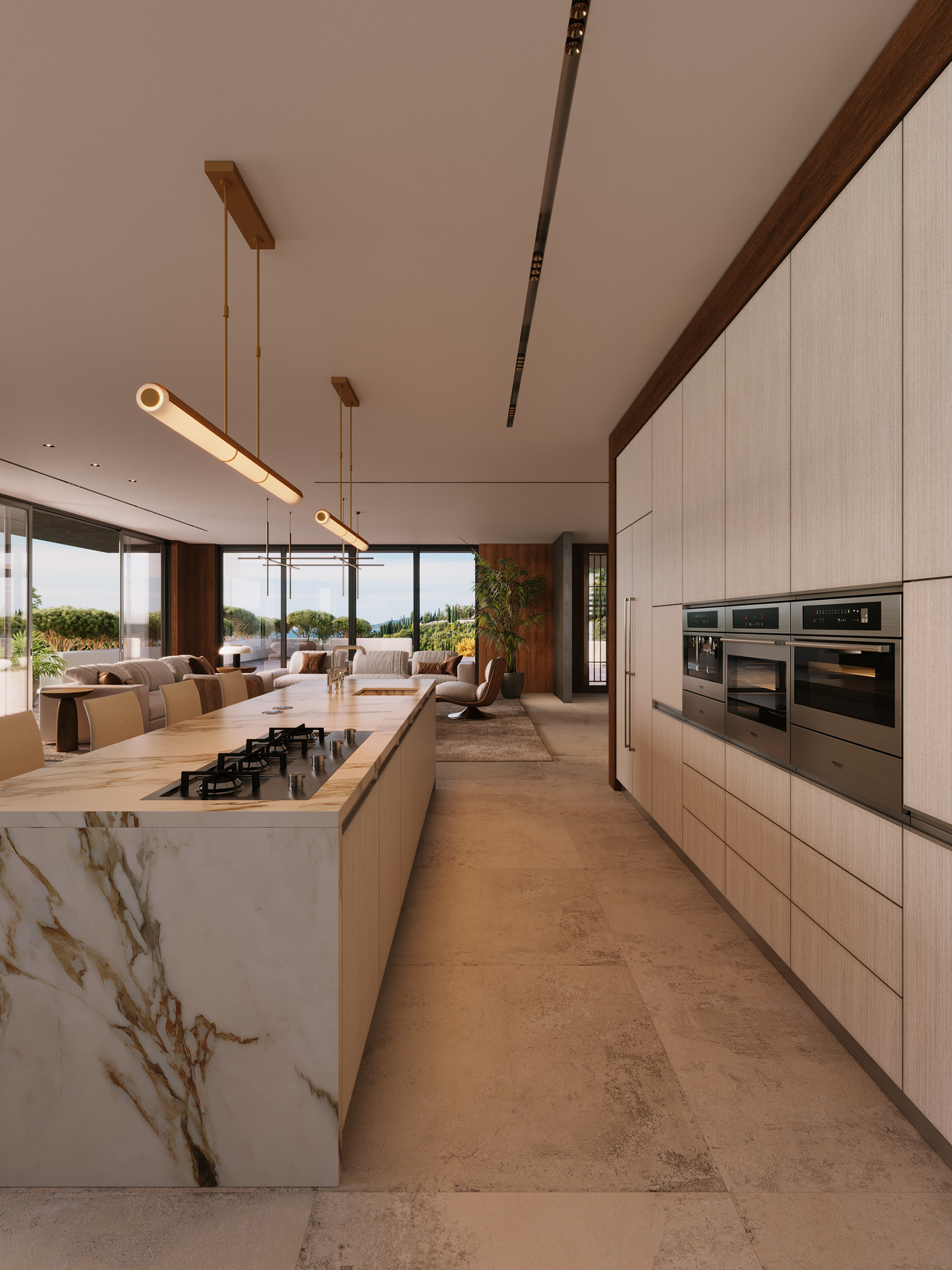 Mediterranean Villa | Concept & 3D Visualization-10