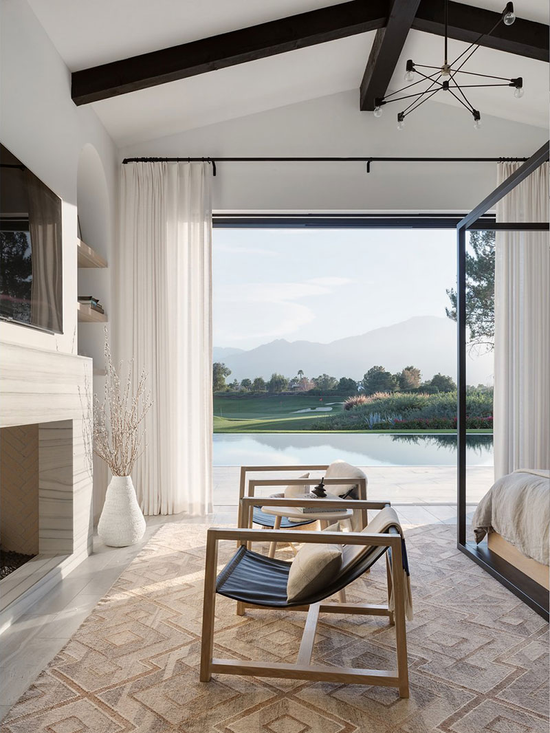 加州天堂泳池别墅，和谐内外空间-16