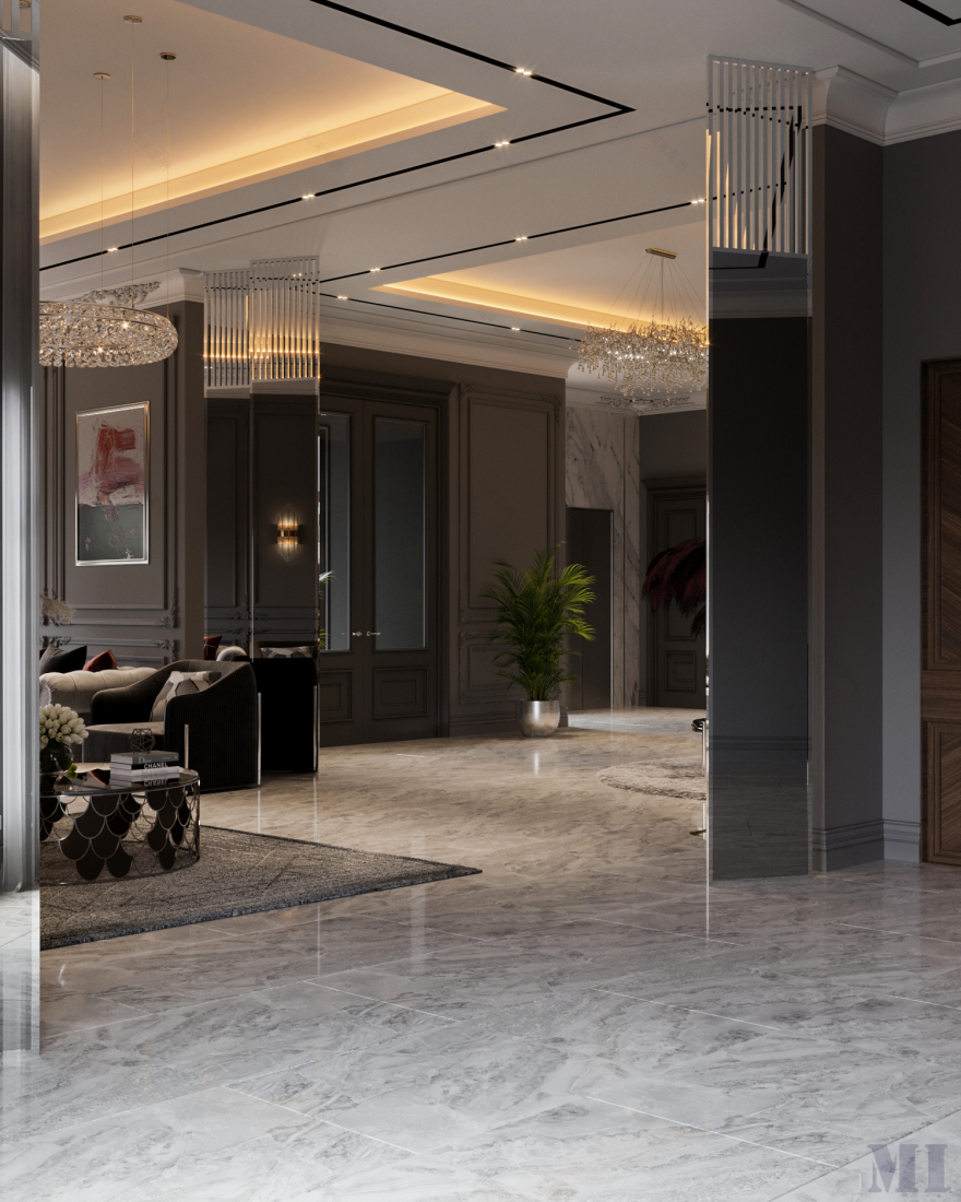 豪华黑暗别墅丨Mohamad İssa-13