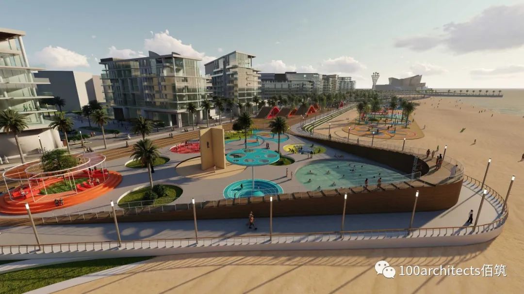 阿布扎比“摇曳海滩”滨水区规划-48