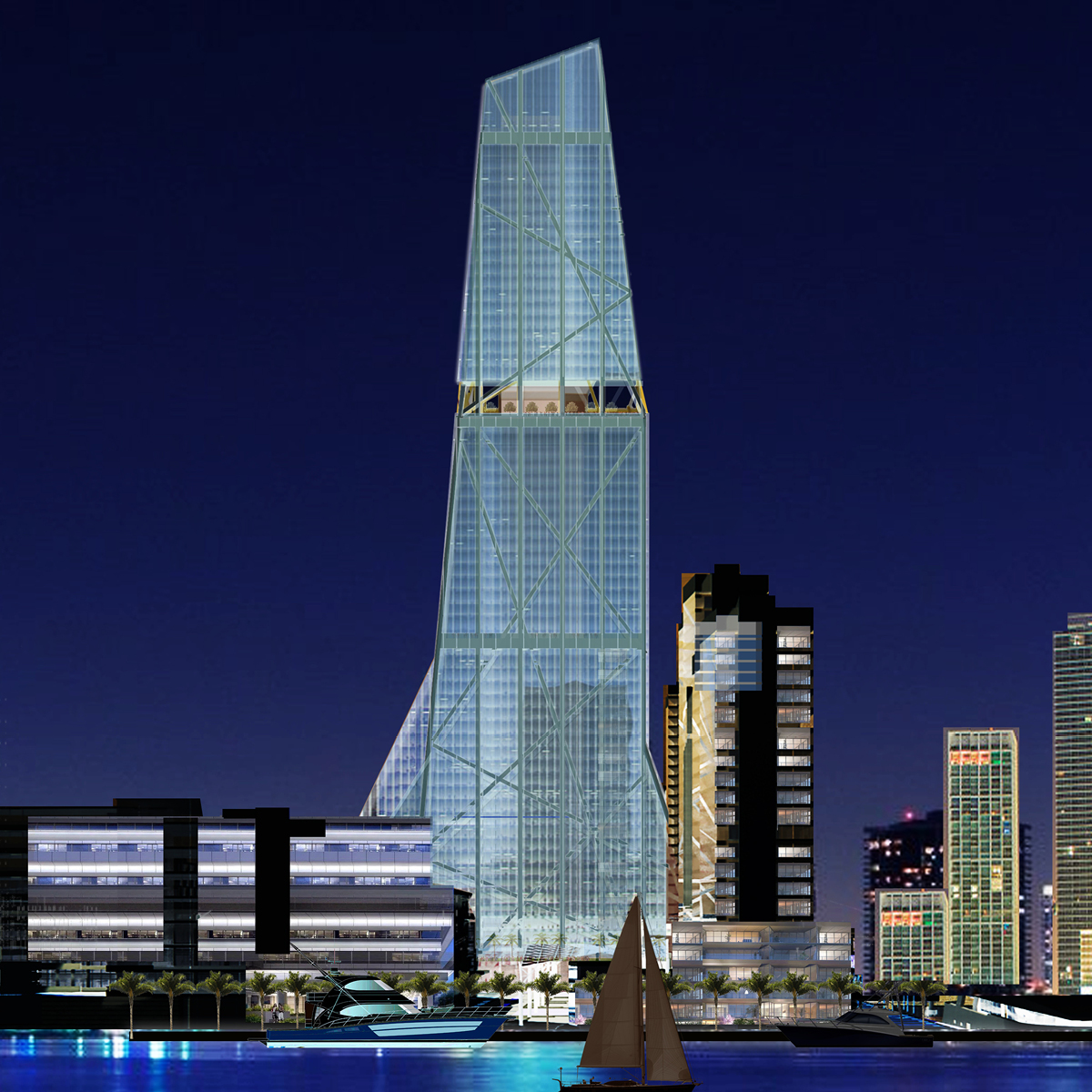 滨海塔楼总体规划 | 设计 3 国际 PLLC-6