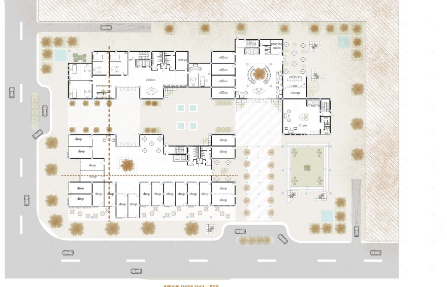 ES AI COMMUNITY HUB 建筑设计丨开罗大学工程学院建筑系-8