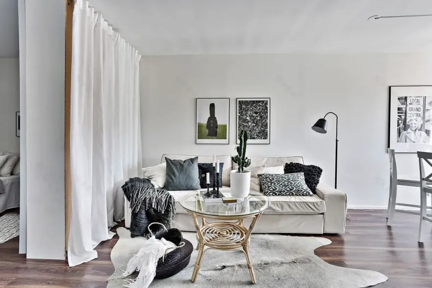 巧妙打造卧室 | 玻璃衣柜分隔空间-6