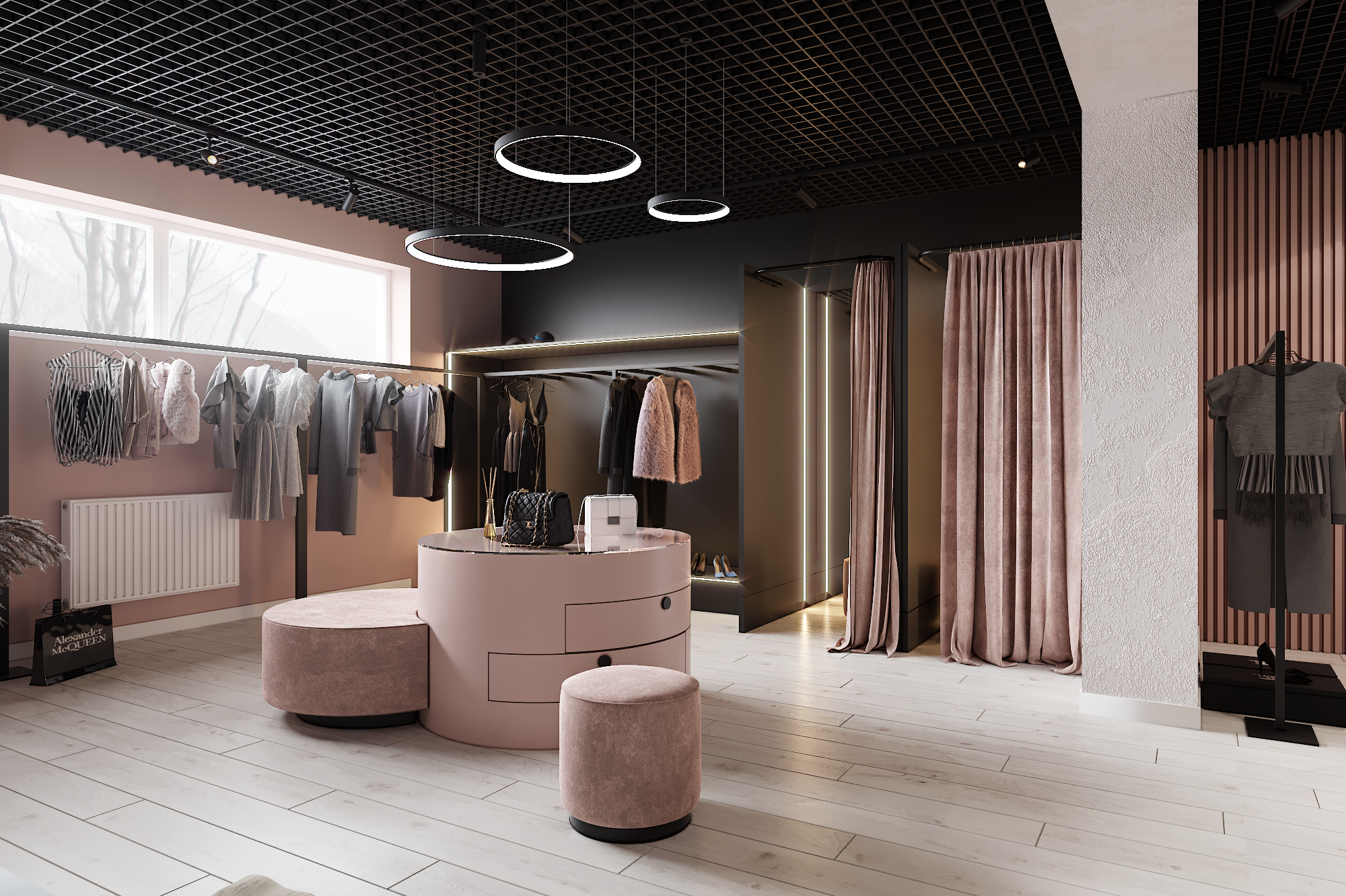 Сlothing store interior design 2020-3