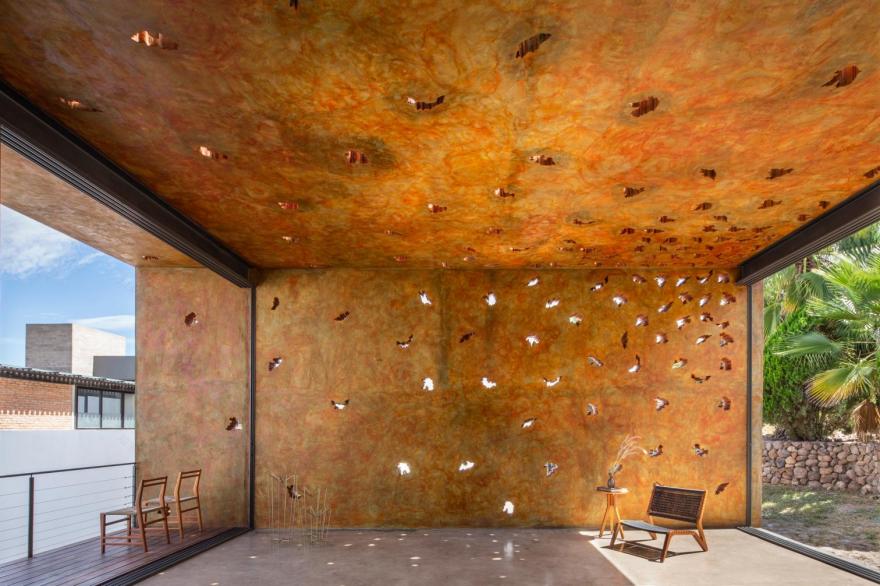 墨西哥 Casa Pedregal 住宅 | 与自然共生的现代建筑-2