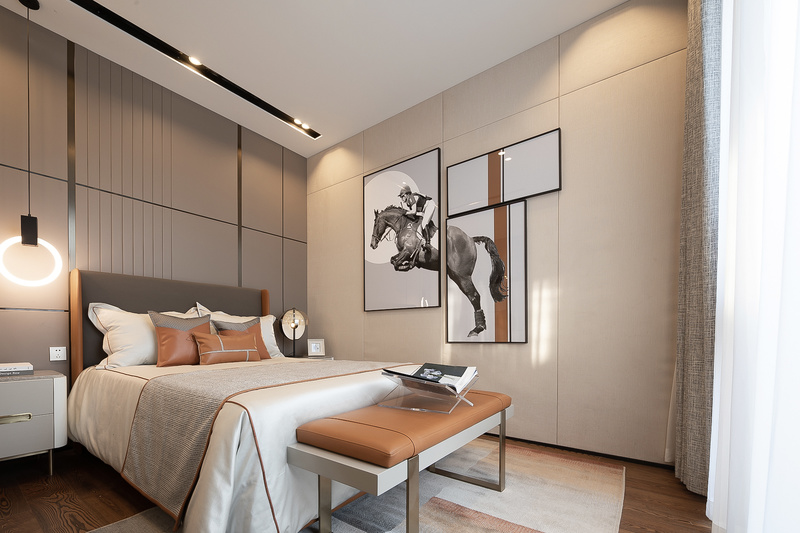 铁岭万达天玺-A户型样板间 | 现代温馨家居设计-10