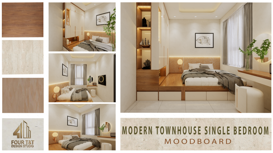 现代联排别墅设计丨Four T&T Design Studio-15