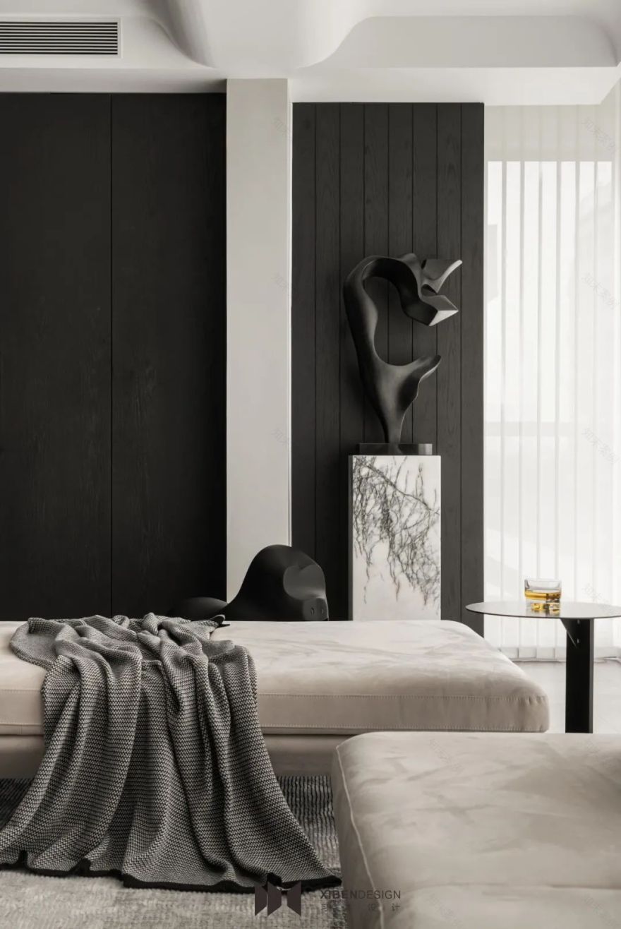 合肥现代温暖雅宅丨中国合肥丨习本设计-118