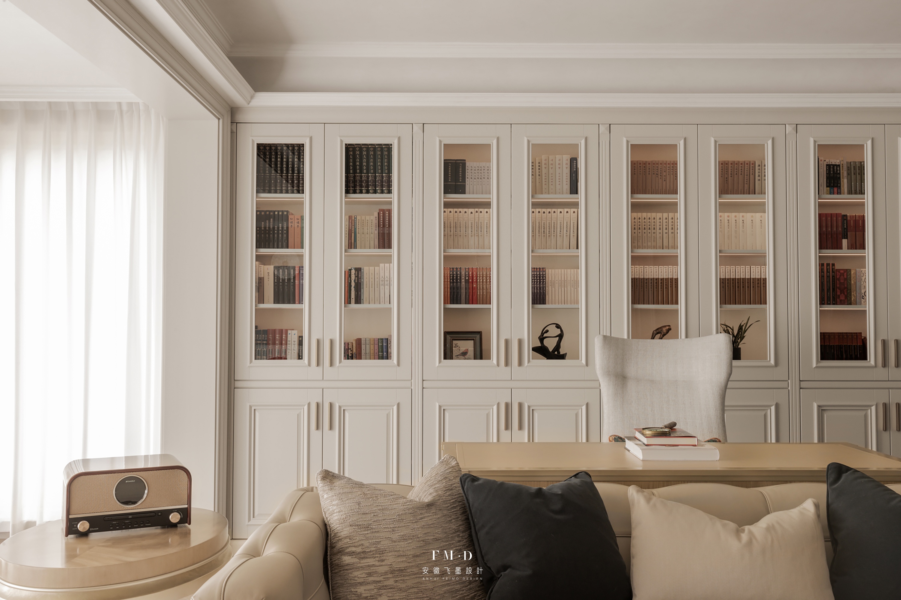 170㎡大平层美式风设计丨中国合肥丨飞墨设计组-30