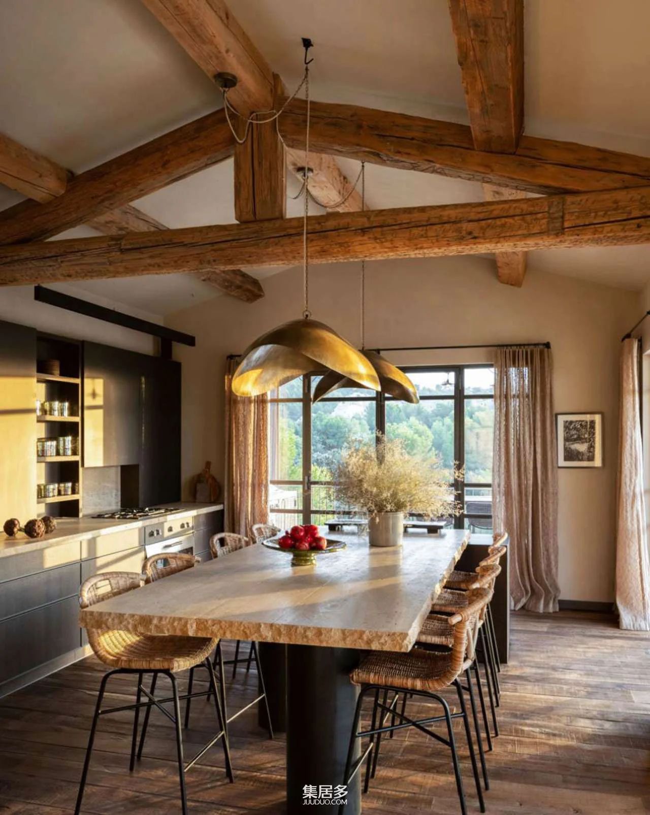 普罗旺斯山巅现代童话别墅丨法国-9