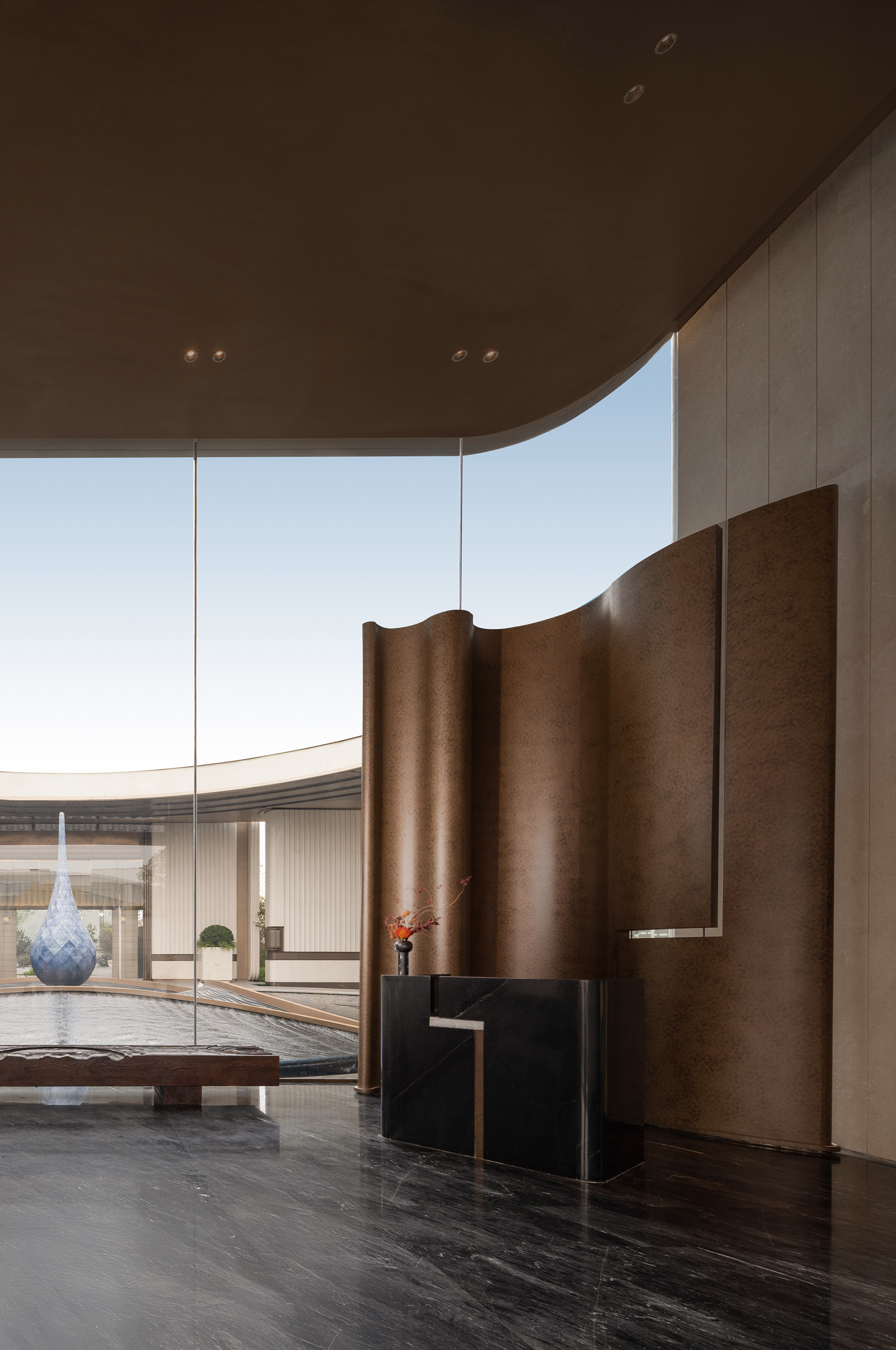 浙江杭州翠隐江粼售楼处丨中国杭州丨近境制作,上海恩威建筑设计有限公司-7