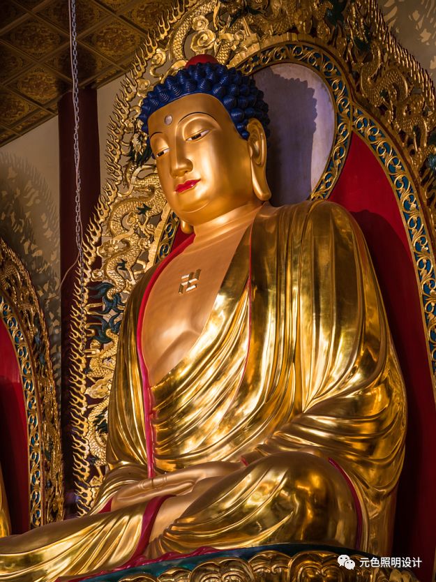 佛 · 光 | 道吾山护国兴华禅寺灯光改造-61