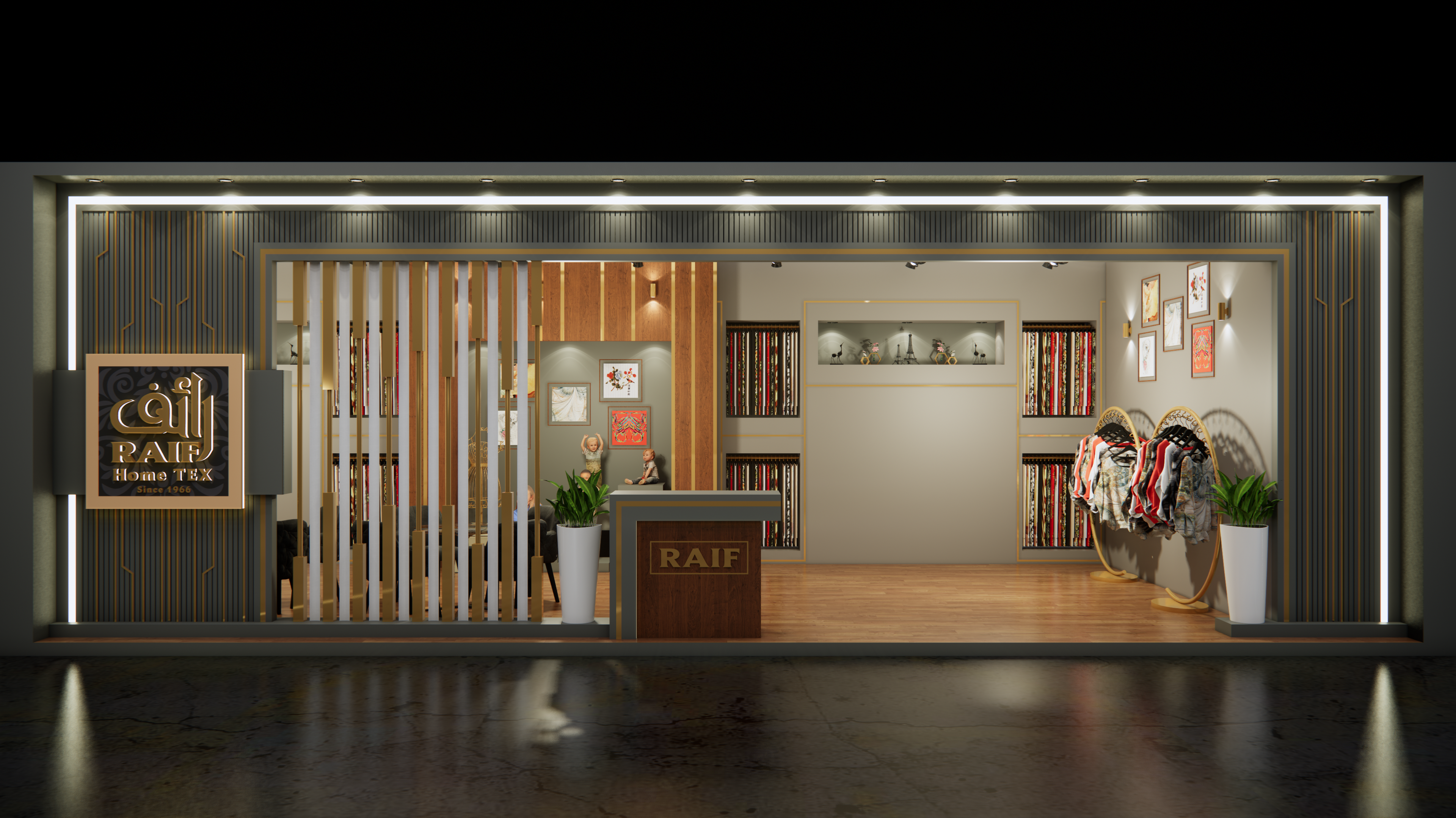 Raif Home Tex @ Cairo Fashion Show 2022-3