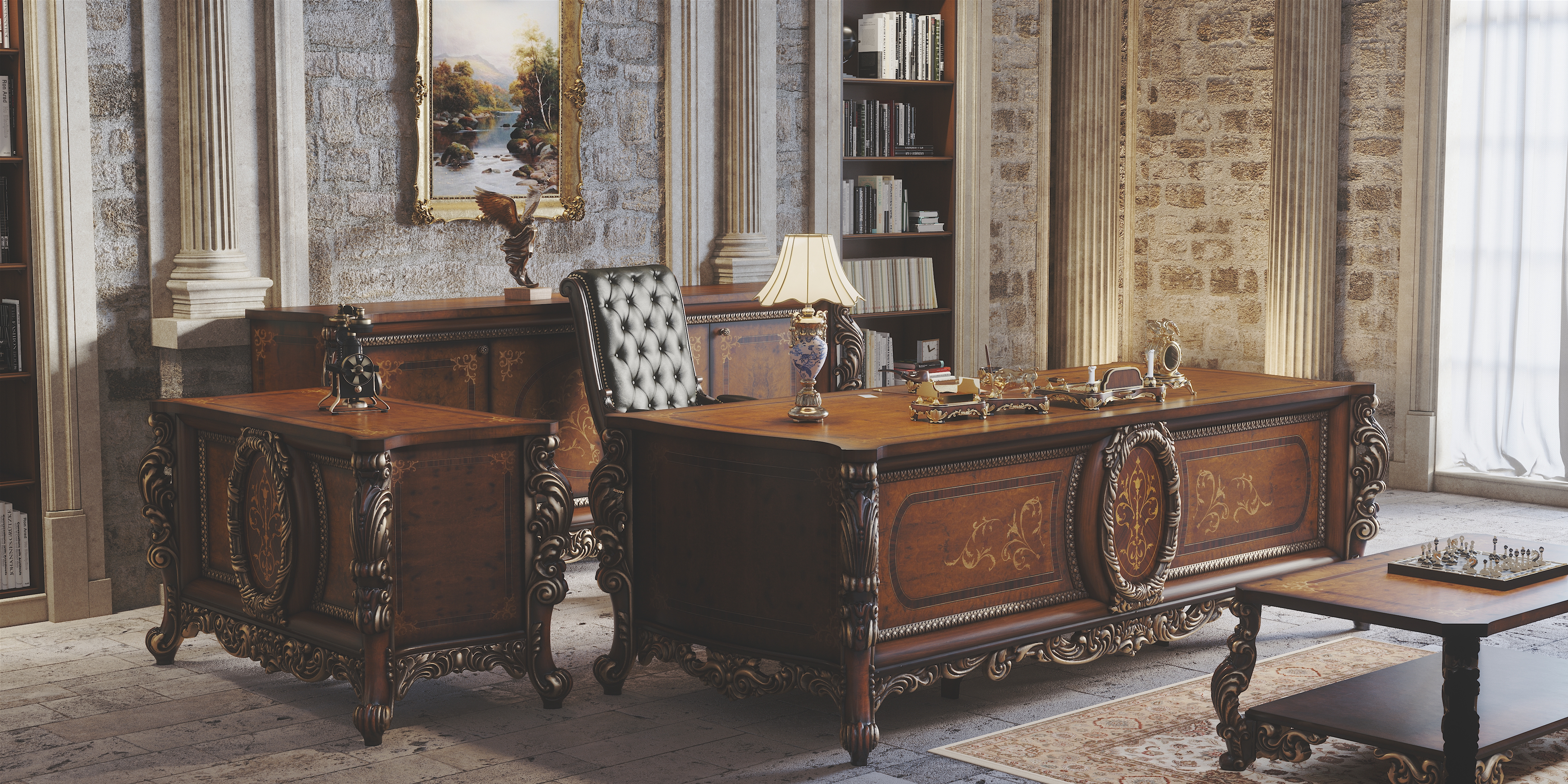 E·celsior E·行政办公桌套装丨土耳其丨Nariman Akhad-9