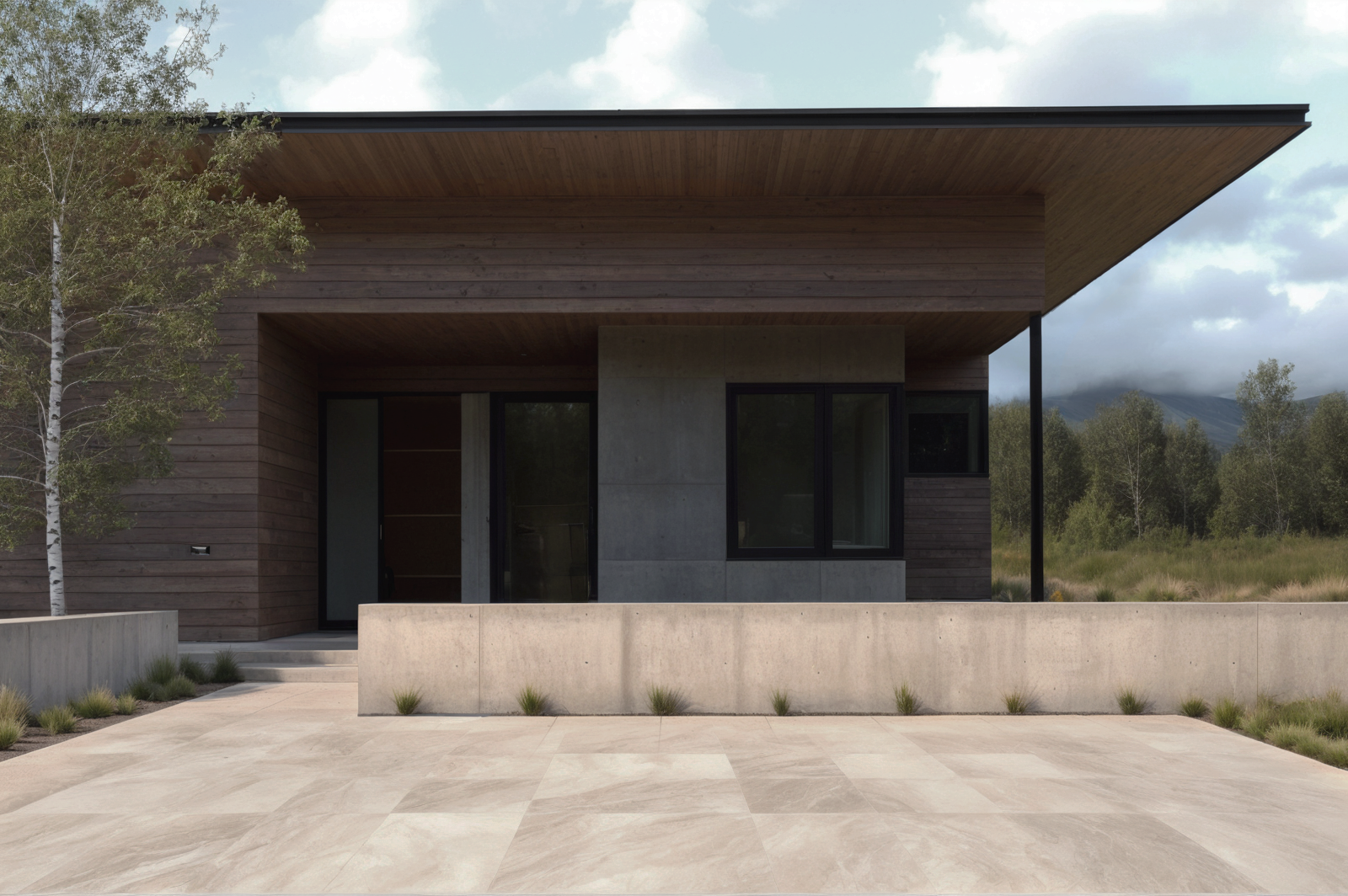 Modern Country House/ 3D Visualisation-3