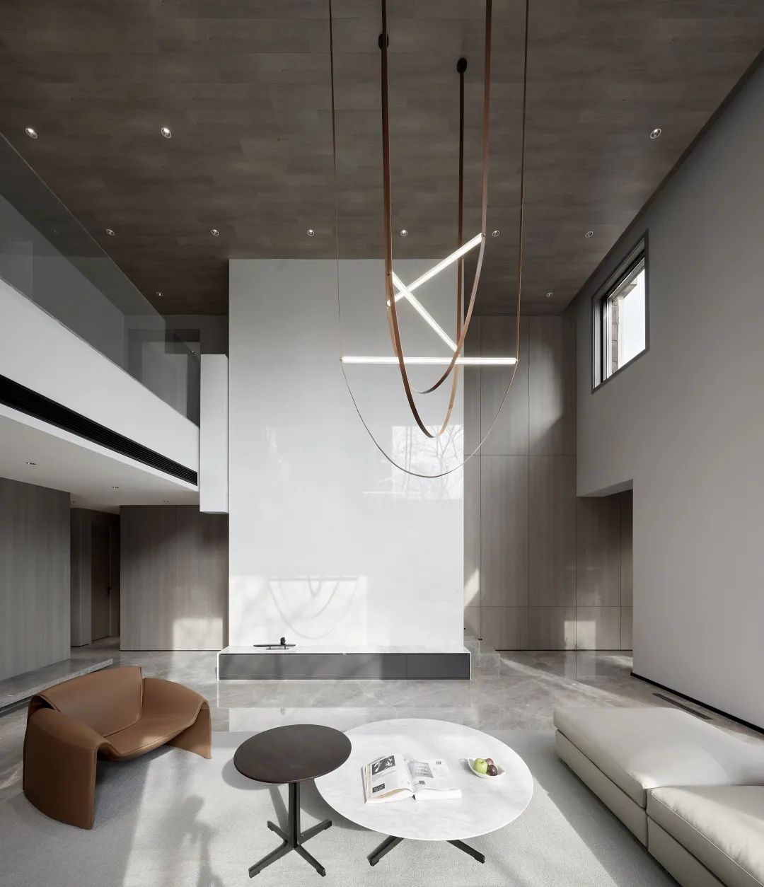 洛阳“纳景之屋” · 现代简约与自然互动的三层私宅设计丨中国洛阳丨凡本空间设计事务所-19