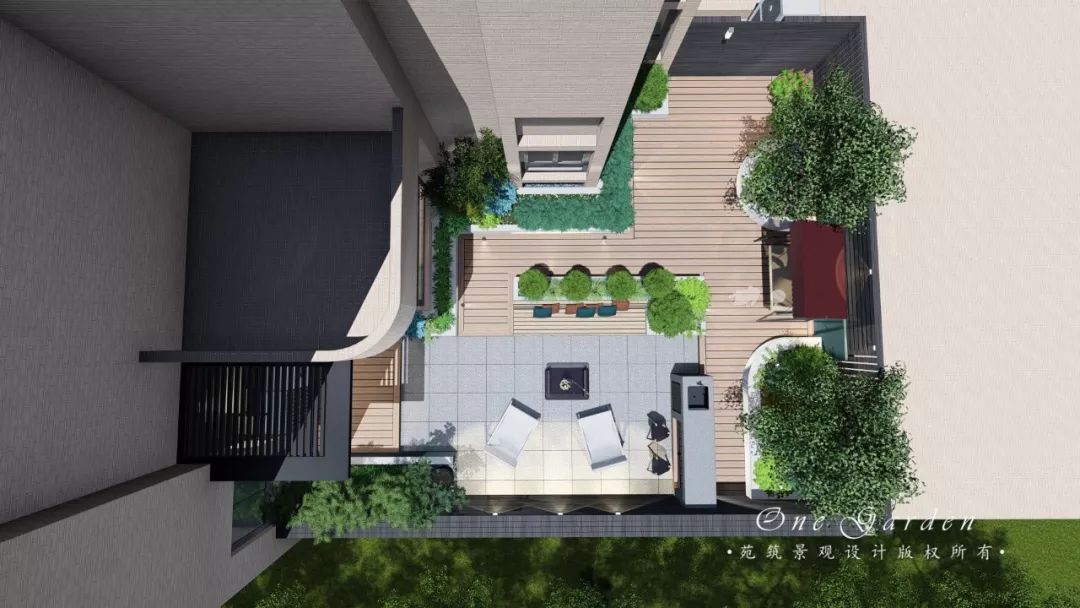 阳明新城花园 | 现代简约的露台生活空间-40