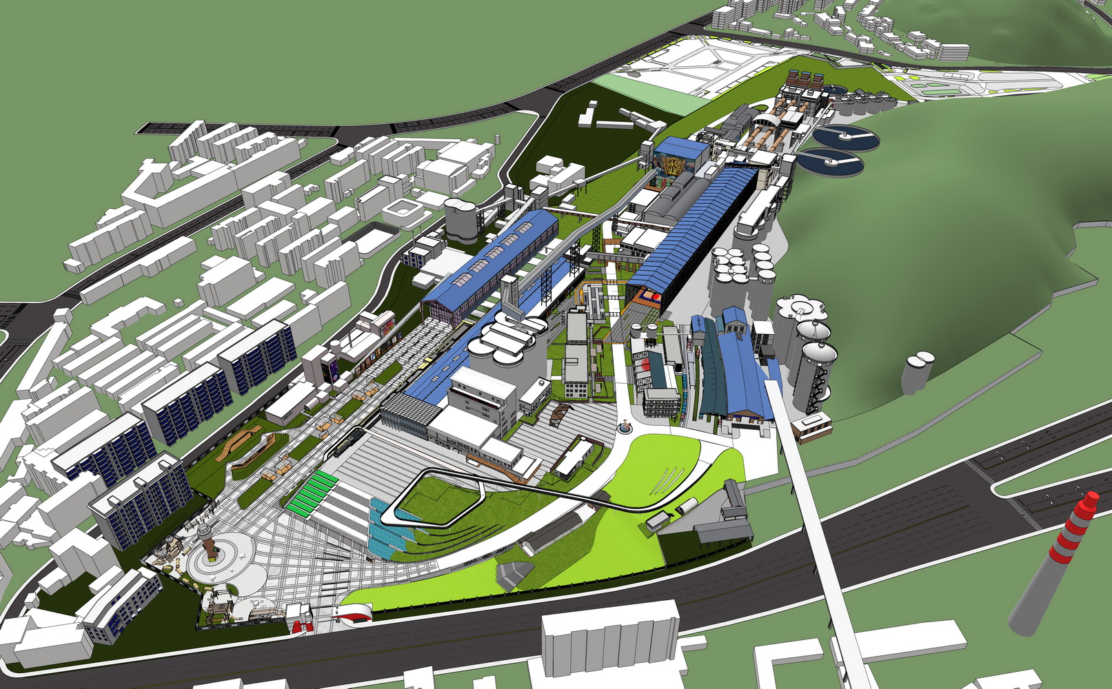 华新水泥厂厂房改造-7