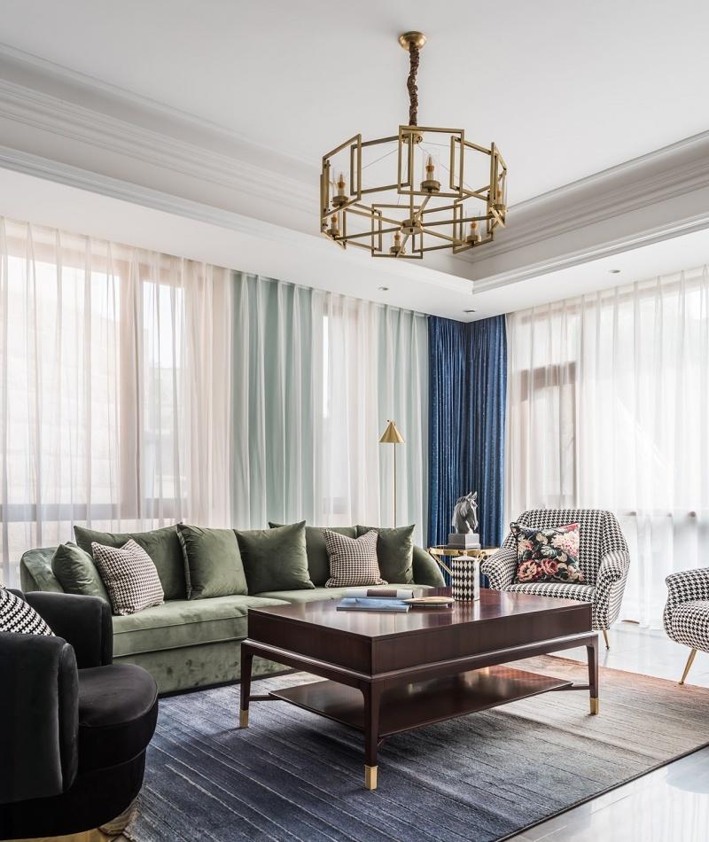 万科东丽湖独栋别墅玄关设计-3