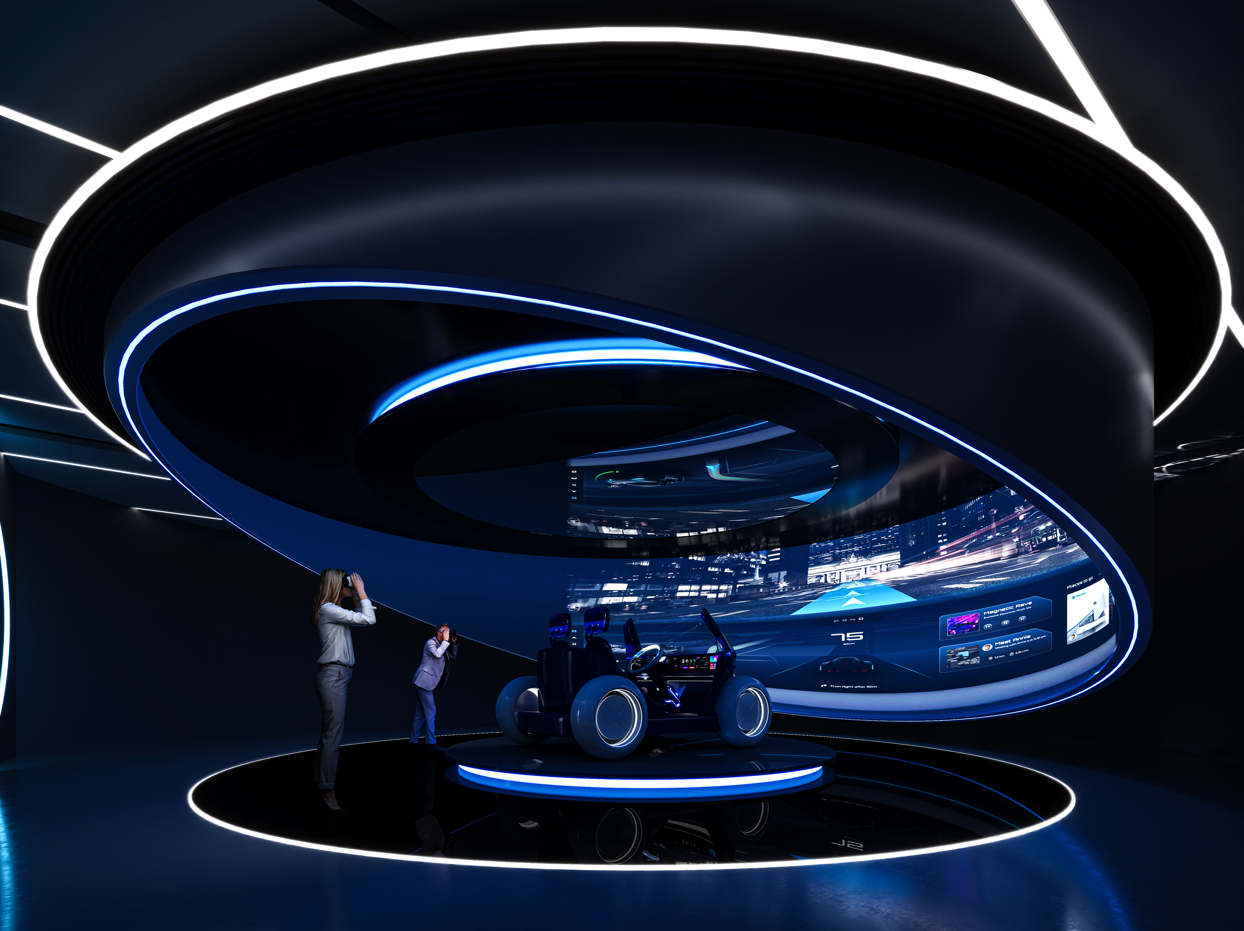 智能座舱体验馆 设计方案-5