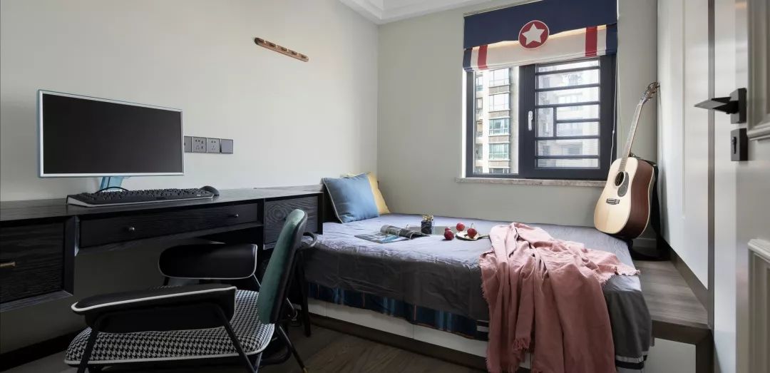 现代轻奢温馨家 | 方平米设计新作，小菠萝三口之家-123