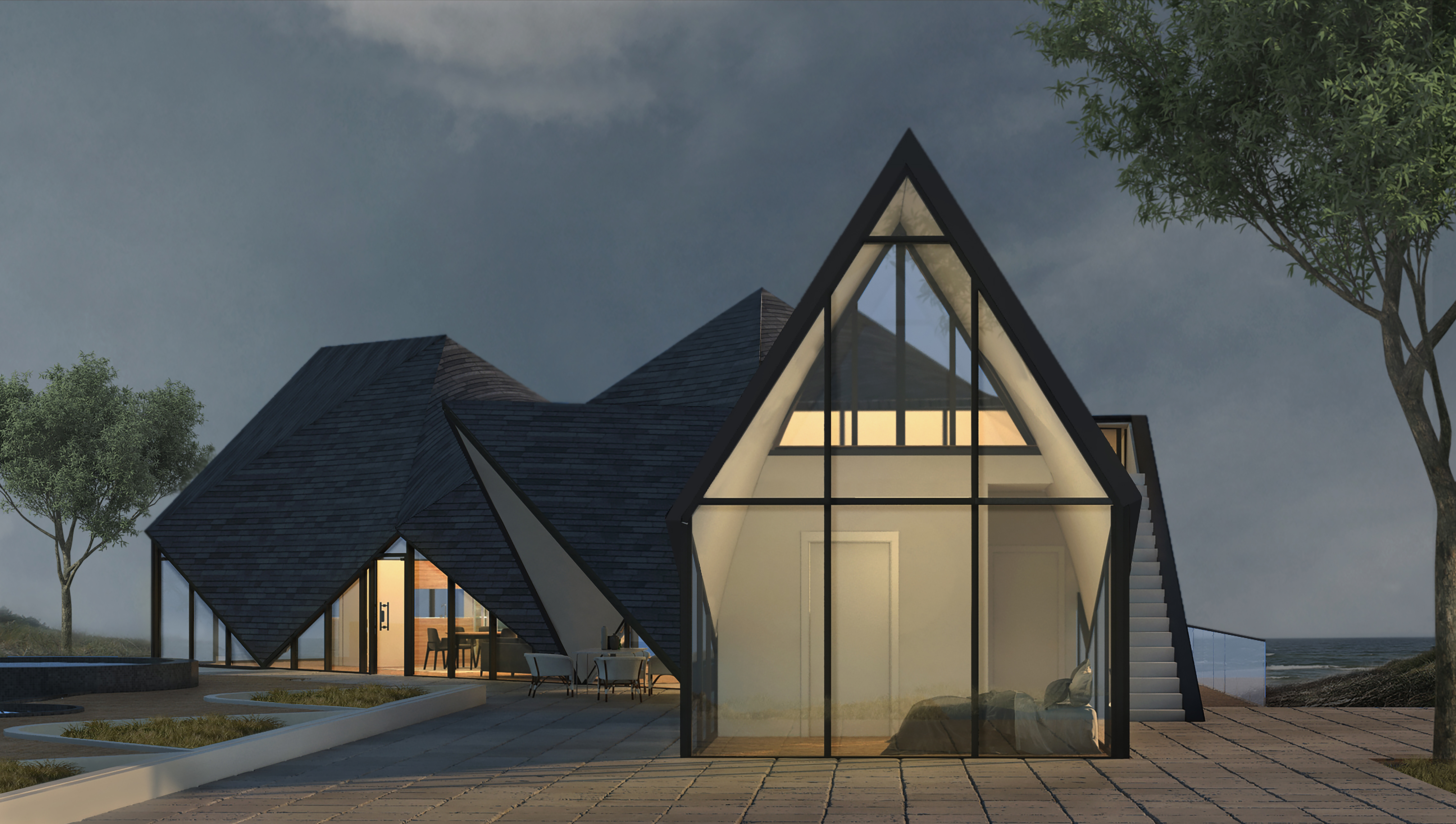 国王之家丨美国丨QASTIC LAB ARCHITECTURE-23