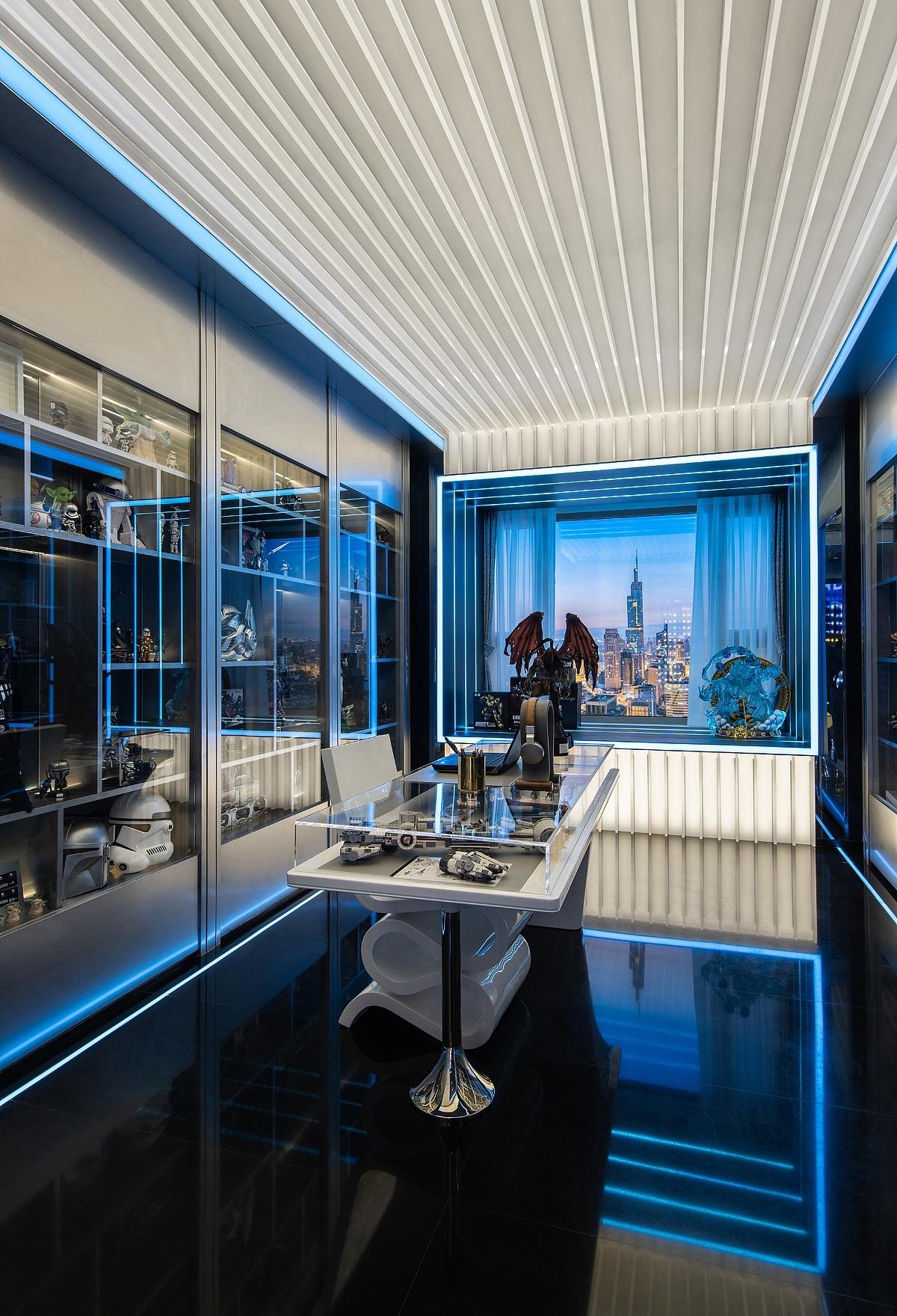 金地商置南京江畔都会上城公寓样板间丨中国南京丨禾悉设计-14