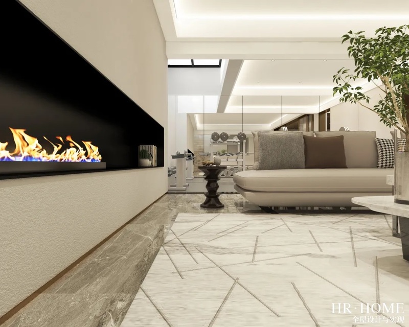 素雅极简别墅设计丨中国常州丨常州和尊设计-6