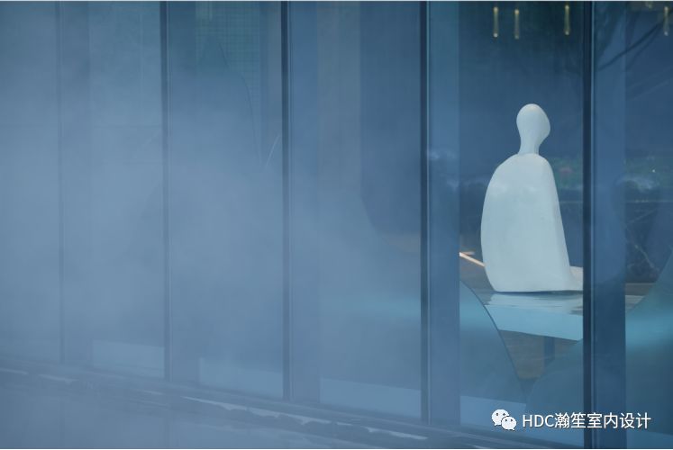 重庆洺悦国际售楼中心 | 轻奢中式，原创艺术设计-19